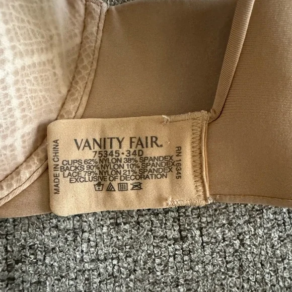 Vanity Fair 34D bra - Picture 3 of 4